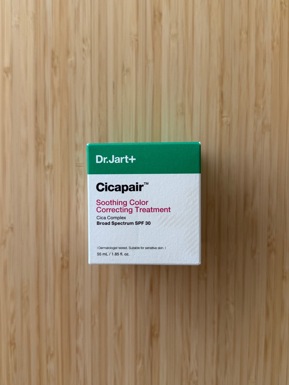 NEW Dr Jart Cicapair Soothing Color Correcting Treatment SPF 30